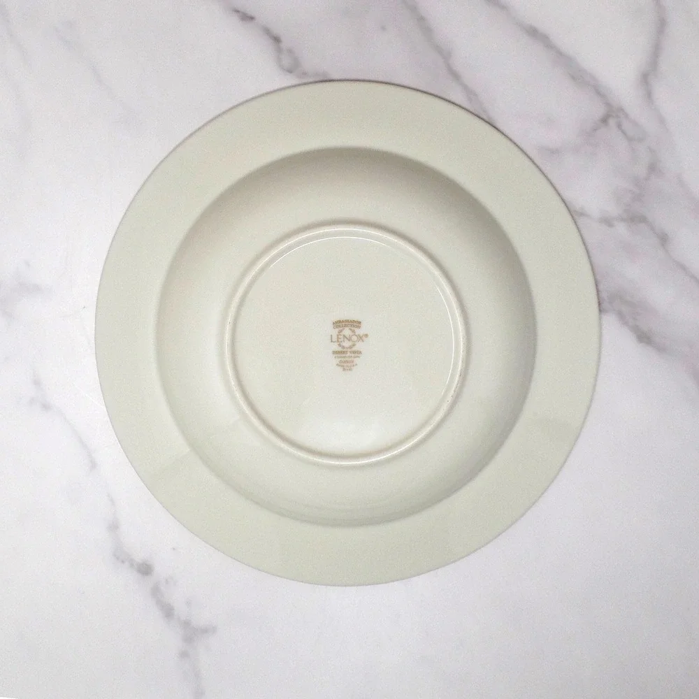 Vintage Lenox Desert Vista Rimmed Soup / Pasta Bowl, 9